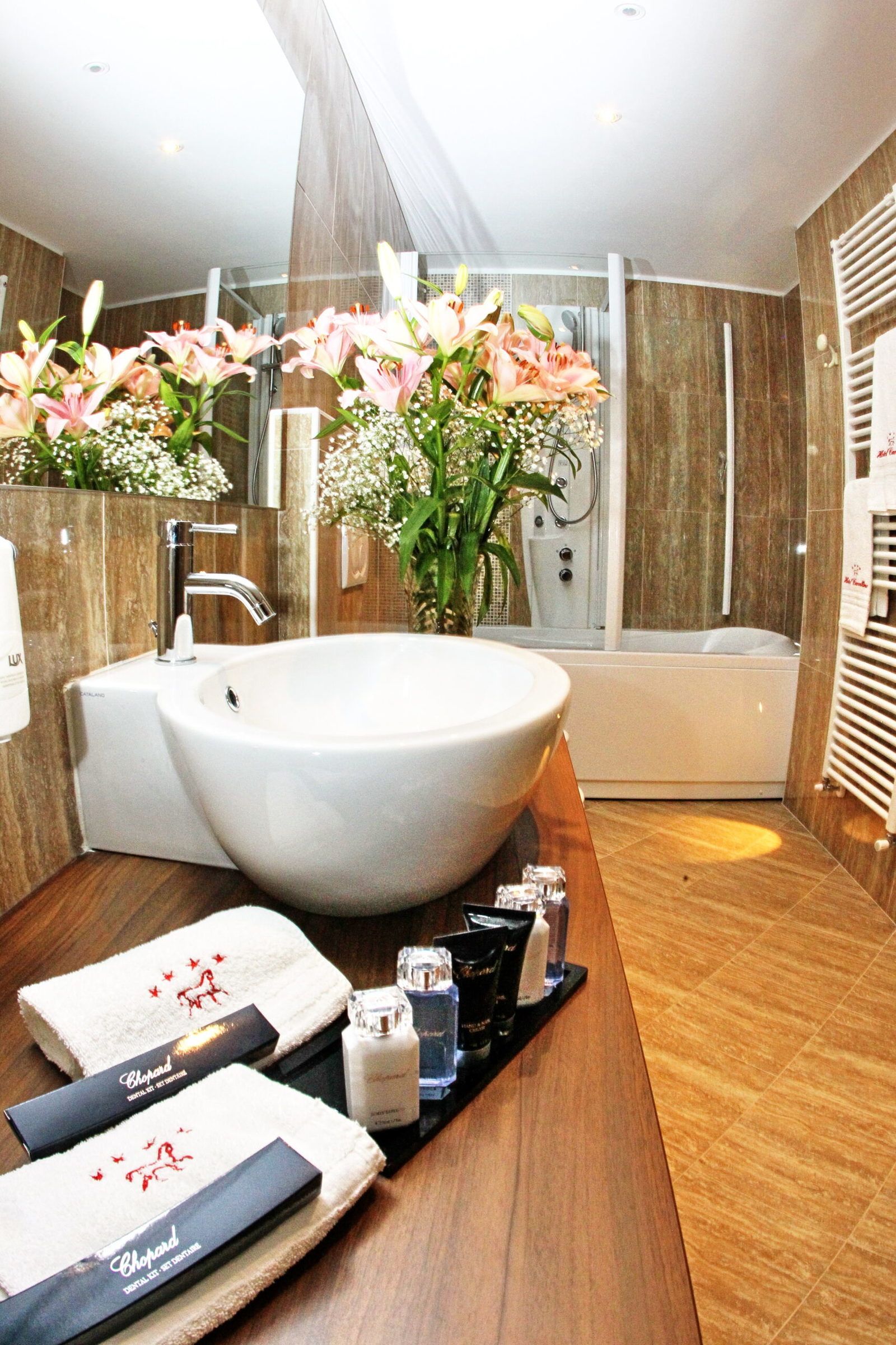 Cavallino Lovely Hotel – Badezimmer uno dei bagni della camera lovely ad andalo