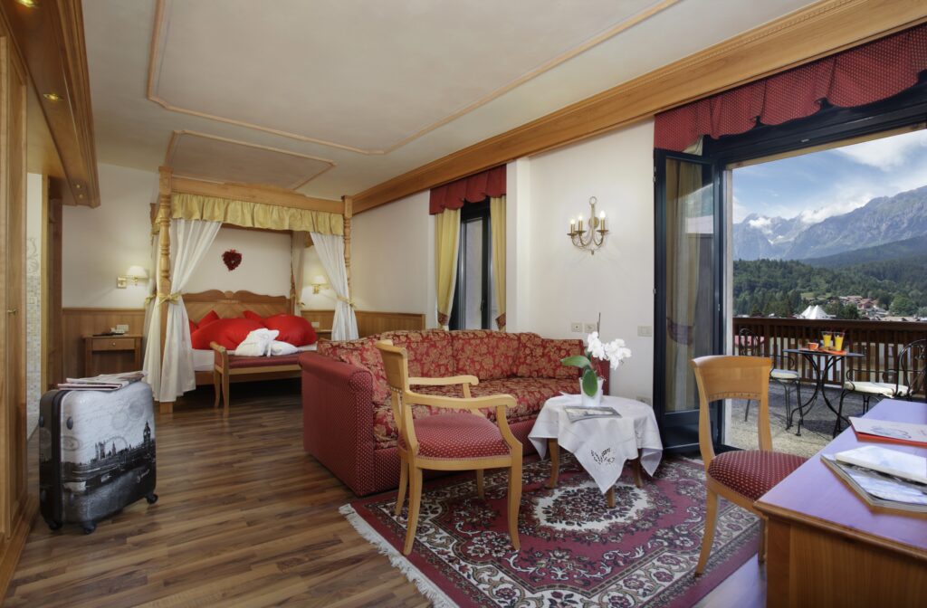 La suite romantica in trentino