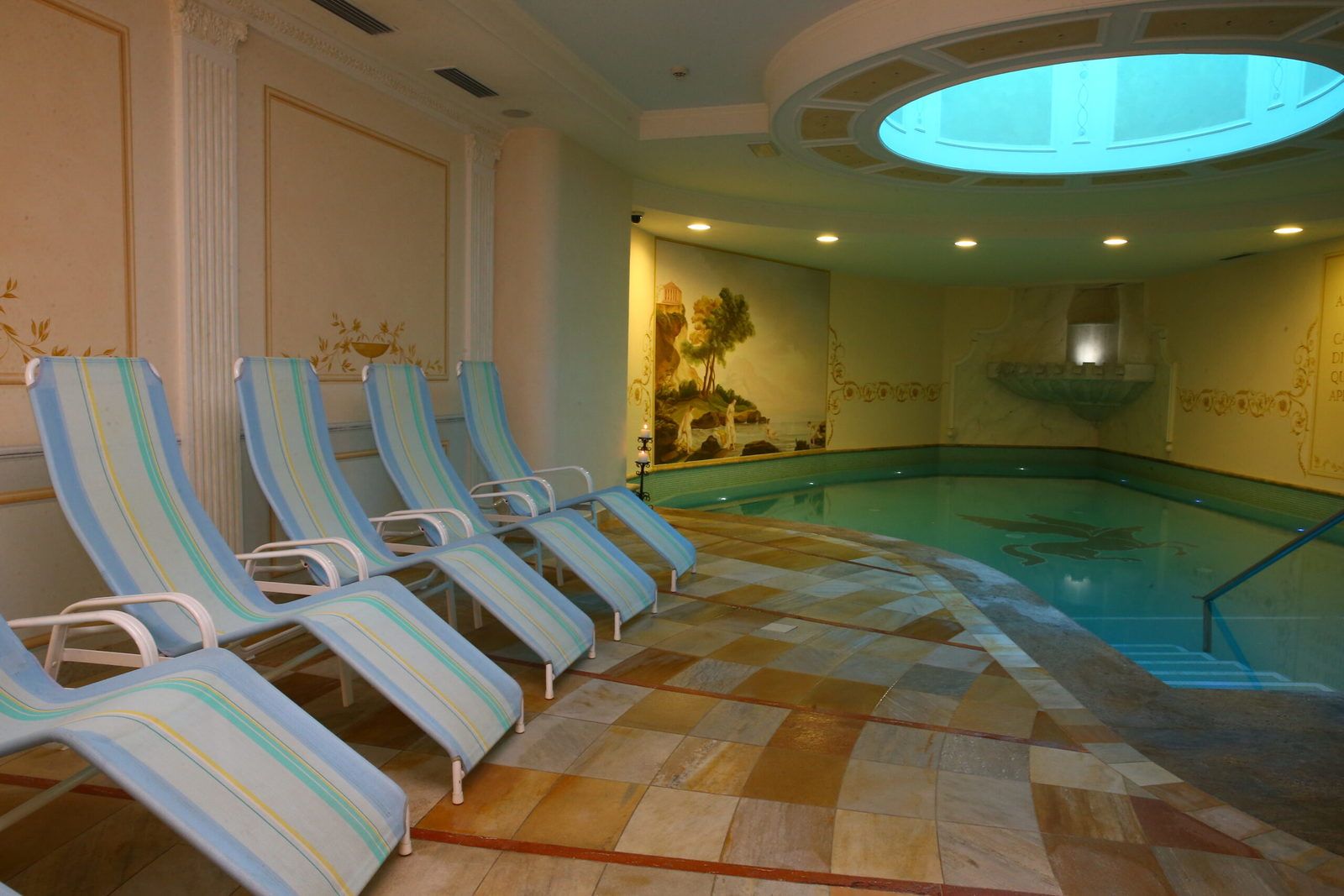 The wellness area of Hotel Cavallino in Andalo