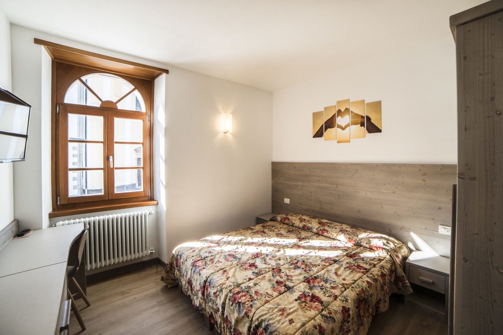 The bedroom of 3-room Apartment in andalo