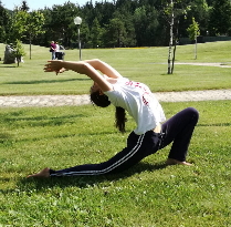 Yoga in montagna in Trentino