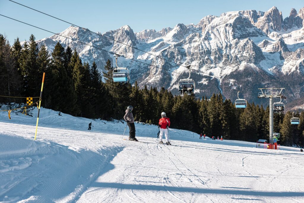 sciare ad andalo dolomiti